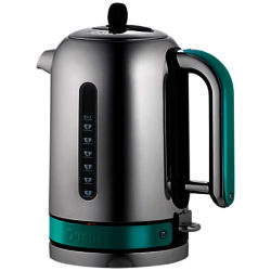 Dualit Made to Order Classic Kettle Stainless Steel/Turquoise Blue Gloss